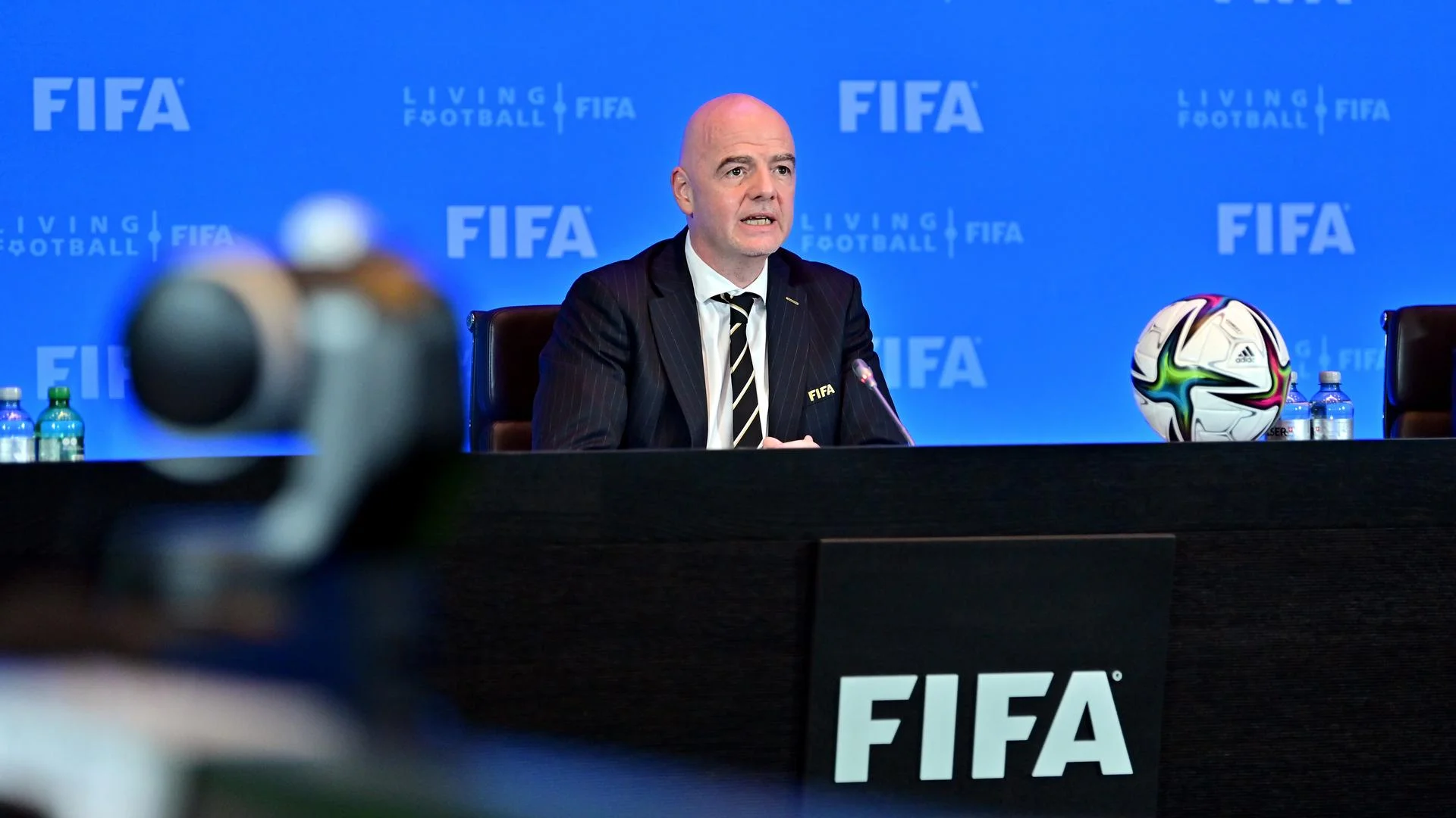 FIFA stands nonetheless over Israel soccer affiliation, Palestine soccer federation face off, requires peace